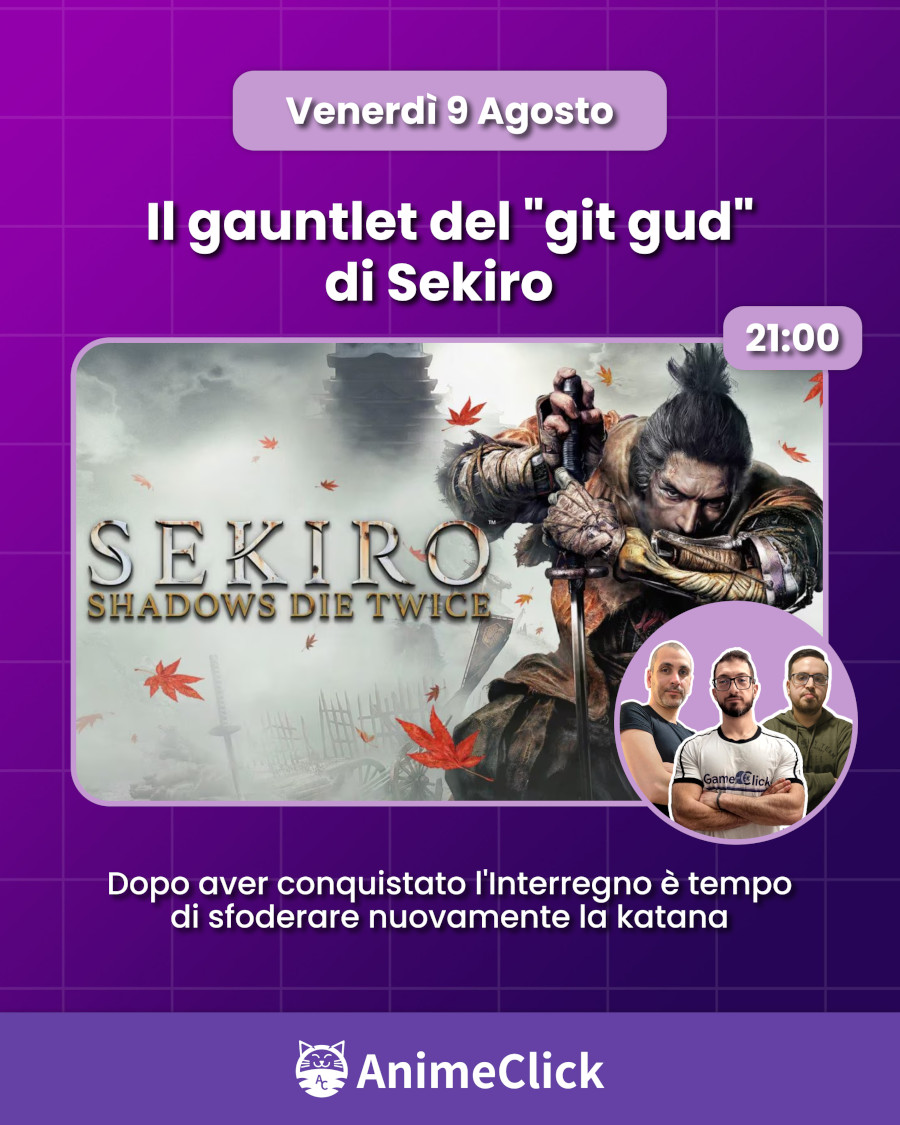 AnimeClick su Twitch: programma dal 5 luglio all'11 agosto